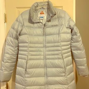 Women’s Columbia 650 turbo down jacket size XL